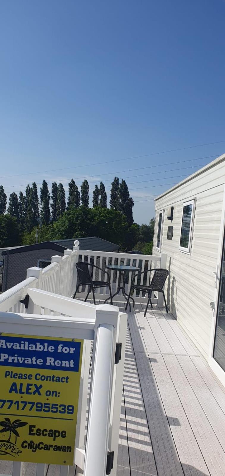 Escape City Caravan Lytchett Minster Exteriér fotografie